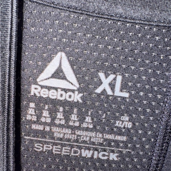 Reebok Dark Gray Pullover with Logo - Picture 3 of 5